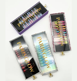 Paris Glow Press Ons